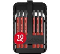 Wiha Set di punte slimBit Electric per elettricisti I miscelati con Bitbox I set di punte approvate VDE per professionisti, flessibili, compatte, mobili (45804)