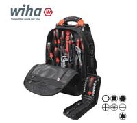 WIHA Set di utensili manuali Zaino portautensili Set di utensili per la...