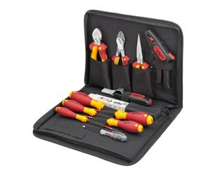 Wiha Set di utensili per elettricisti misto 12pz. in borsa Quantità:1