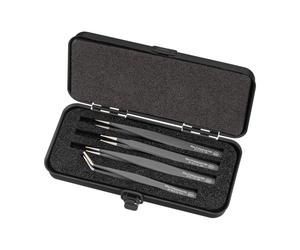 Wiha Set professionale di pinzette SMD, ESD, misto, 4pz. Quantità:1