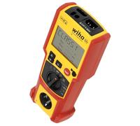 Wiha Set tester per dispositivi PAT One - Misuratore per test dispositivi a norma DIN VDE 0701/0702 con riconoscimento delle immagini AI e documentazione NFC, test auto FI/RCD, in valigetta con