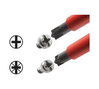 WIHA 30716 - Destornillador SoftFinish electric 327 SoftFinish electric SL/PH1 x 80 mm Cod. 3271080