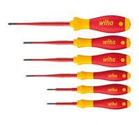 Wiha SoftFinish Electric slimFix Set di cacciaviti 6 unità