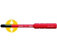 WIHA Softfinish Vde Slimbit Cacciavite A Taglio/Phillips Sl/ph2 X 75mm 1000v Ac