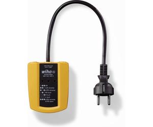 Wiha Steckdosentester 230 V AC, CAT II SB25561 (45220) Wiha
