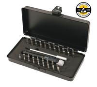 Wiha """"System 4"""" Micro Bit con impugnatura di precisione ESD Safe - Set da 40 pezzi