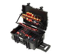 Wiha, Valigetta con set di attrezzi isolati VDE da elettricista, XXL, 115 pz., 9300703