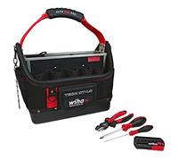 Wiha Veto RedStripe TECH OT-LC - Kit di attrezzi per borsa aperta, 11 pezzi, 91239
