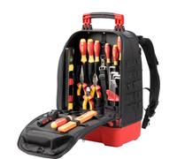 WIHA 45528 - Zaino portautensili per elettricisti, 28 pezzi