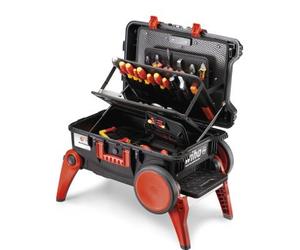 Wiha XXL III electric Set di cassette degli attrezzi Nero, Rosso