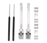 WIHFHGZ Apertura Automatico Serra, Lega di Alluminio, 2 Pezzi, Ventilazione Solare per Finestra, capacità 7kg - Meccanismo Energetico Solare, Facile Installazione, Ideale per Agricoltura