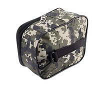 WIHFHGZ Borsello da Cintura per Pesca, Mini Borsa Portatile in Canvas, 17,5x14x7,5 cm - Tasche Regolabili, Organizzazione Compatta per Accessori Outdoor