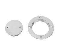 WIHFHGZ Coperchio Tondo per Boccaporto in Acciaio Inox 316, 3 Pollici, Resistente e Antiruggine - Finitura a Specchio, Facile Installazione, Adatto per Barche e Yacht (Ain (1351 Ore))