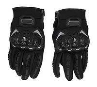 WIHFHGZ Guanti Moto Protettivi, Tessuto Traspirante e Dots in Plastica, Taglia Unica - Comodi e Regolabili con Protezione e Touch Screen per Uomini e Donne (l)