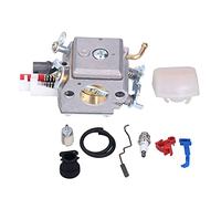WIHFHGZ Kit Filtri Carburatore 9 Pezzi, Ricambi per Motosega 340 345 346XP, 350, 351 - Alta Precisione, Assemblaggio Facile, Durata Prolungata