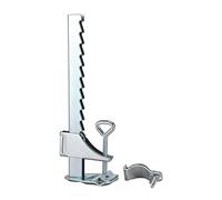 WIHFHGZ Morsetto per Ombrellone in Lega di Alluminio, Supporto Universale per Ombrellone, 27,5x9x5cm - Resistente All'Ossidazione, Regolabile, per Balconi Tavoli Panchine