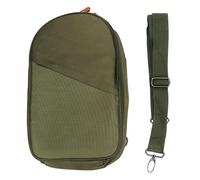 WIHFHGZ Organizer Posate per Camping, Borsa Porta Utensili in Poliestere Resistente, Design Compatto 36x23cm - Tracolla Regolabile, Multi Scomparti, Ideale per Picnic e Barbecue (DE Verde)