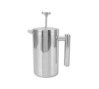WIHFHGZ Riscalda la caffettiera francese Press - Filtro di grande capacità in acciaio inossidabile per preparare la schiuma di latte da tè al caffè, portatile e facile da pulire per il (type 2)