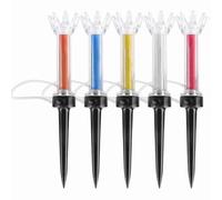 WIHFHGZ Set 5 Tee da Golf Magnetici Flessibili in Plastica, Accessori per Allenamento, 2 Dimensioni - Design Elastico Rimbalzante, Facilità d'Uso, Ideale per Pratica Golf (Sconfitta)