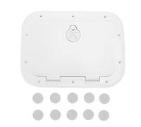 WIHFHGZ Sportello di Ispezione Ponte Barca, Coperchio Smontabile 375x280mm - Protezione Resistente UV E Impatti, Cerniera A 180°, RV Yacht