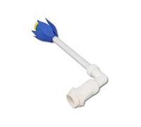 WIHFHGZ Spruzzatore Fontana per Giardino e Piscina - Pompa a Pressione 3/4, Altezza Regolabile Fino a 52 cm, PVC Durevole, Getto Acqua 35 cm, Installazione Facile, Esterno, Irrigazione Piante