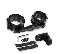 WIHFHGZ Supporti di Montaggio in Alluminio Nero per Barra LED UTV ATV 4WD da 1,75 a 2 Pollici - Facili da Installare, Regolabili a 360 Gradi, per Bandiera e Antenna