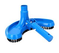 WIHFHGZ Testa Aspirapolvere per Piscina Curva, Accessorio per Pulizia con Spazzole Rigide, Diametro 3cm Blu - Design Semplice, Materiali Durevoli, Ideale per Piscine e Laghetti