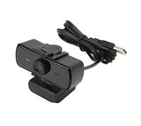 WIHFHGZ Webcam Full HD - Sensore CMOS 2MP, angolo di larghezza 90 °, microfono di riduzione del rumore per videochiamate chiari e streaming con correzione automatica della luce,