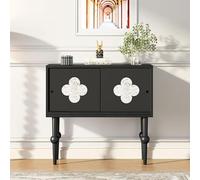 wihgony Consolle D'ingresso In Legno Con Capacità, Mobile Ingresso Con Armadio Approfondito Per Soggiorno, Buffet Decorativo Per Corridoio, Ingresso(100cm/39.4"L,76cm/30 W)