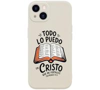 Wihytec Custodia a libro della Bibbia cristiana per iPhone 16 custodia con versi della Bibbia