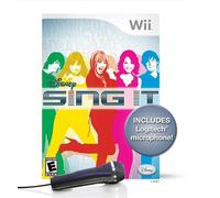 Pacchetto Wii Disney Sing It con microfono