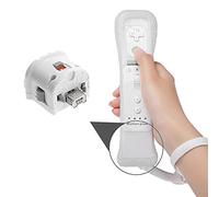 Wii Motion Plus Adattatore, Adattatore per Acceleratore Sensore Remote Plus Esterno Per il Telecomando Wii Bianco 1 pz