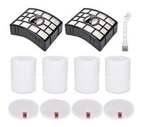 wiianoxd 2 HEPA + 4 filtri in schiuma e feltro per aspirapolvere, confrontare RV1001AE RV101