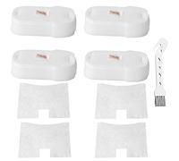 wiianoxd Filtri Parti per HZ2002 HZ2000 Legato Ultraleggero DuoClean PowerFins Stelo Vuoto Aspirapolvere 4 Pezzi