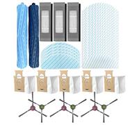 wiianoxd Per T9 Accessori Gomma Rullo Principale Spazzole Filtro HEPA Laterali Spazzole Panno Sacchetto