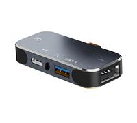 wiianoxd Type C HUB 4 In1 Adattatore Caricatore USB 3.0 Expander PD Ricarica Rapida USB Computer Splitter per PC Laptop Desktop