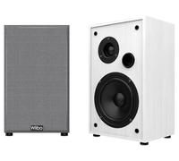 Wiibo String 15 Bianco - Diffusori da scaffale HiFi - Potenza 100 W - Livello di pressione sonora > 80 dB - Tweeter da 2 pollici e Woofer da 5 pollici - Coppia di altoparlanti con audio surround