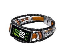 WIIKAI Cinturino Compatibile con Samsung Galaxy Fit3（SM-R390） Cinturino Di Ricambio Sgancio Rapido Cinturino.(marrone)