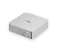 WiiM Amp Amplificatore Streaming Per Altoparlanti Passivi, HDMI ARC Argento | Aggiorna I Tuoi Speaker Passivi Con Streaming Hi-Fi, TV Audio HDMI ARC, Roomfit E Controllo Smart In Un Amp Compatto