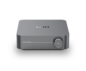 WiiM Amp Pro: Amplificatore multiroom in streaming | Compatibile con Google Cast, Alexa | HDMI, controllo vocale | Streaming da Spotify, Amazon Music, Tidal e altro - Grigio scuro