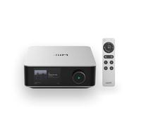 WiiM Amp Ultra Amplificatore Stereo Streaming & HDMI ARC E RoomFit, Argento