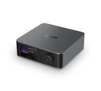 WiiM Amp Ultra con Voice Remote 2 | Amplificatore Streaming 100W con DAC ESS ES9039Q2M e Doppi Amplificatori TI TPA3255 | EQ RoomFit e Touchscreen Integrati | Ingressi HDMI ARC, Ottici e RCA | Grigio