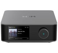 WiiM Amp Ultra con Voice Remote 2 | Amplificatore Streaming 100W con DAC ESS ES9039Q2M e Doppi Amplificatori TI TPA3255 | EQ RoomFit e Touchscreen Integrati | Ingressi HDMI ARC, Ottici e RCA | Grigio