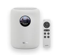 WiiM Sound Smart Speaker Con Audio Hi-Res, WiFi E Touchscreen, Bianco