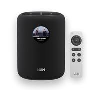 WiiM Sound Smart Speaker Con Audio Hi-Res, WiFi E Touchscreen, Nero