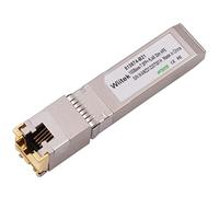 Wiitek Moduli in rame da 10G SFP+ a RJ45, ricetrasmettitore da Ethernet a SFP+ 1,25G/2,5G/5G/10GBase-T compatibile con sistema blade HPE 813874-B21 HPE ProCurve e HPE Aruba (Cat 6a/7 o superiore, 30