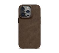 WIIUKA Custodia per iPhone 14 Pro Max, in pelle tedesca, ultra sottile, di alta qualità, colore: marrone vintage