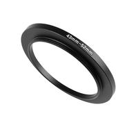 WIIYE Anello adattatore step-up da 43 mm a 52 mm, anello filtro step up da 43 mm a 52 mm, per tutte le marche UV ND CPL metallo stepping up anello adattatore filtro (da 43 mm a 52 mm)