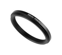 WIIYE Anello adattatore step-up da 49 mm a 43 mm, anello filtro step up da 49 mm a 43 mm, per tutte le marche UV ND CPL metallo stepping up anello adattatore filtro (da 49 mm a 43 mm)