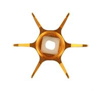 WIIYENA Baitcasting Reel Brake Six Star Drag Scarico Chiave per Metanio per ANTARES DC per CURADO per SLX per SCORPION per CALCUTTA per CONQUEST per BFS (giallo)